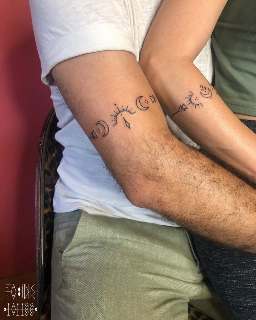 Subtle Love Symbols on the Collarbone