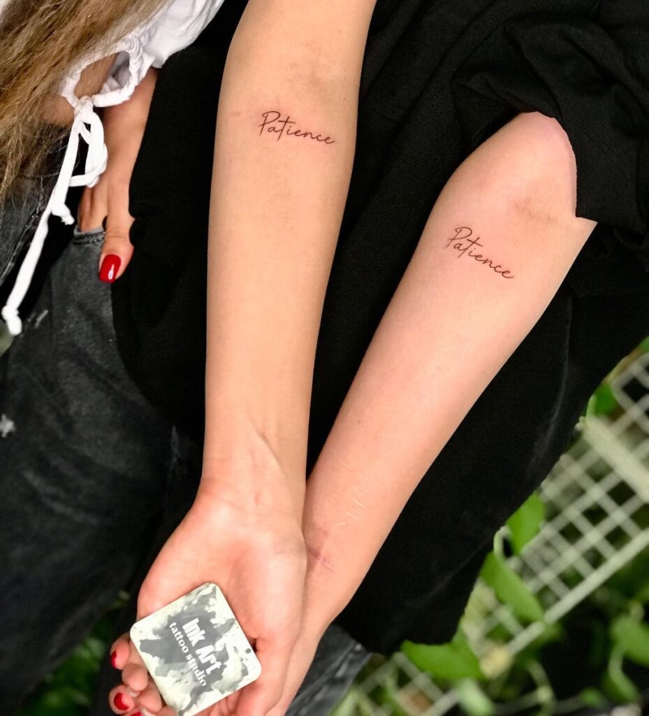 Subtle Wristband Heartbeat Tattoos