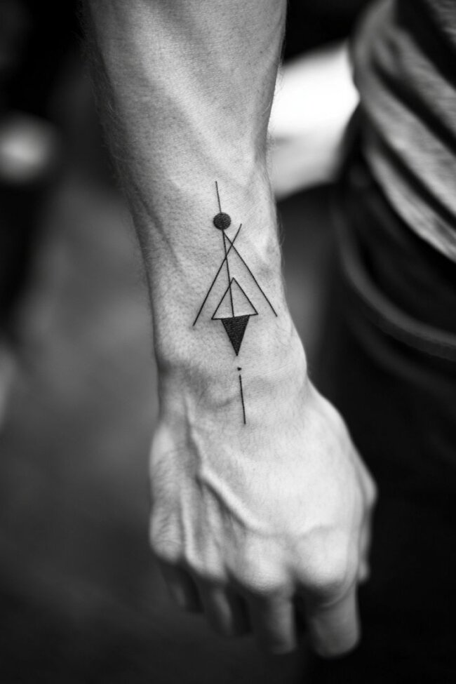 The Minimalist Symbol Tattoo